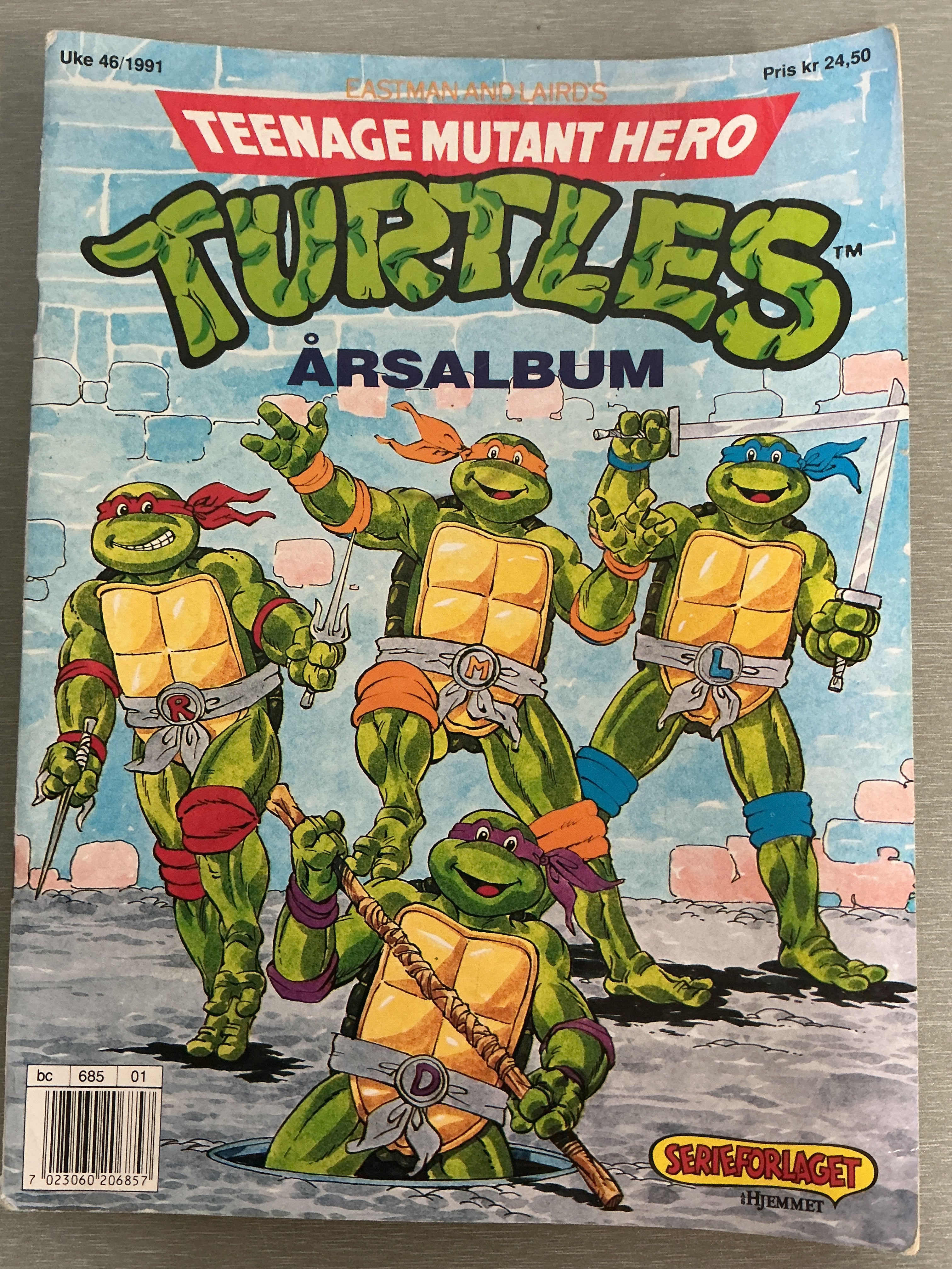 Teenage Mutant Hero Turtles Årsalbum (1991)