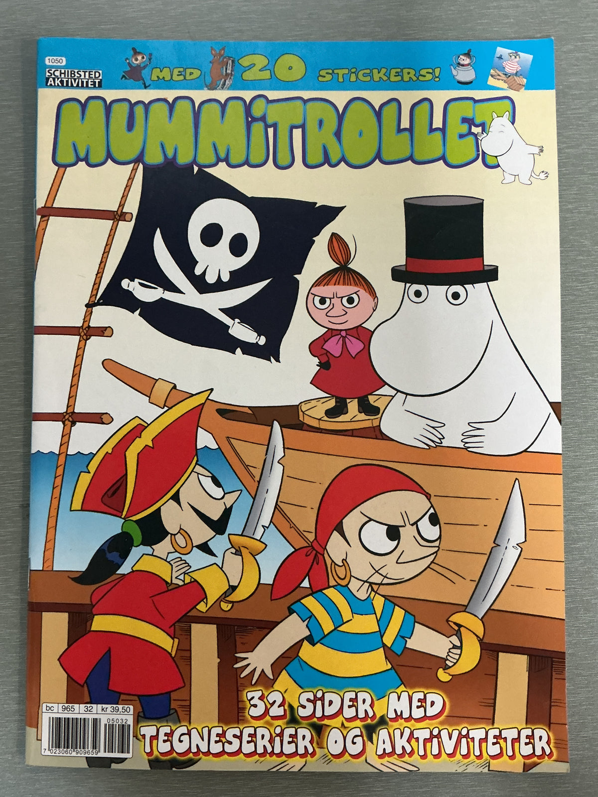 Mummitrollet: 32 sider med tegneserier og aktiviteter