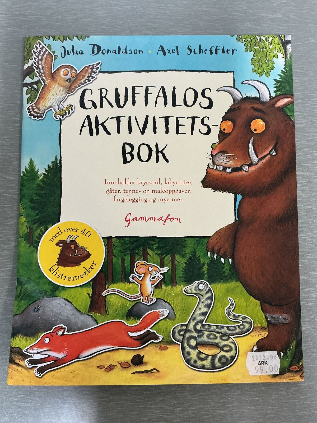 Gruffalos aktivitetsbok