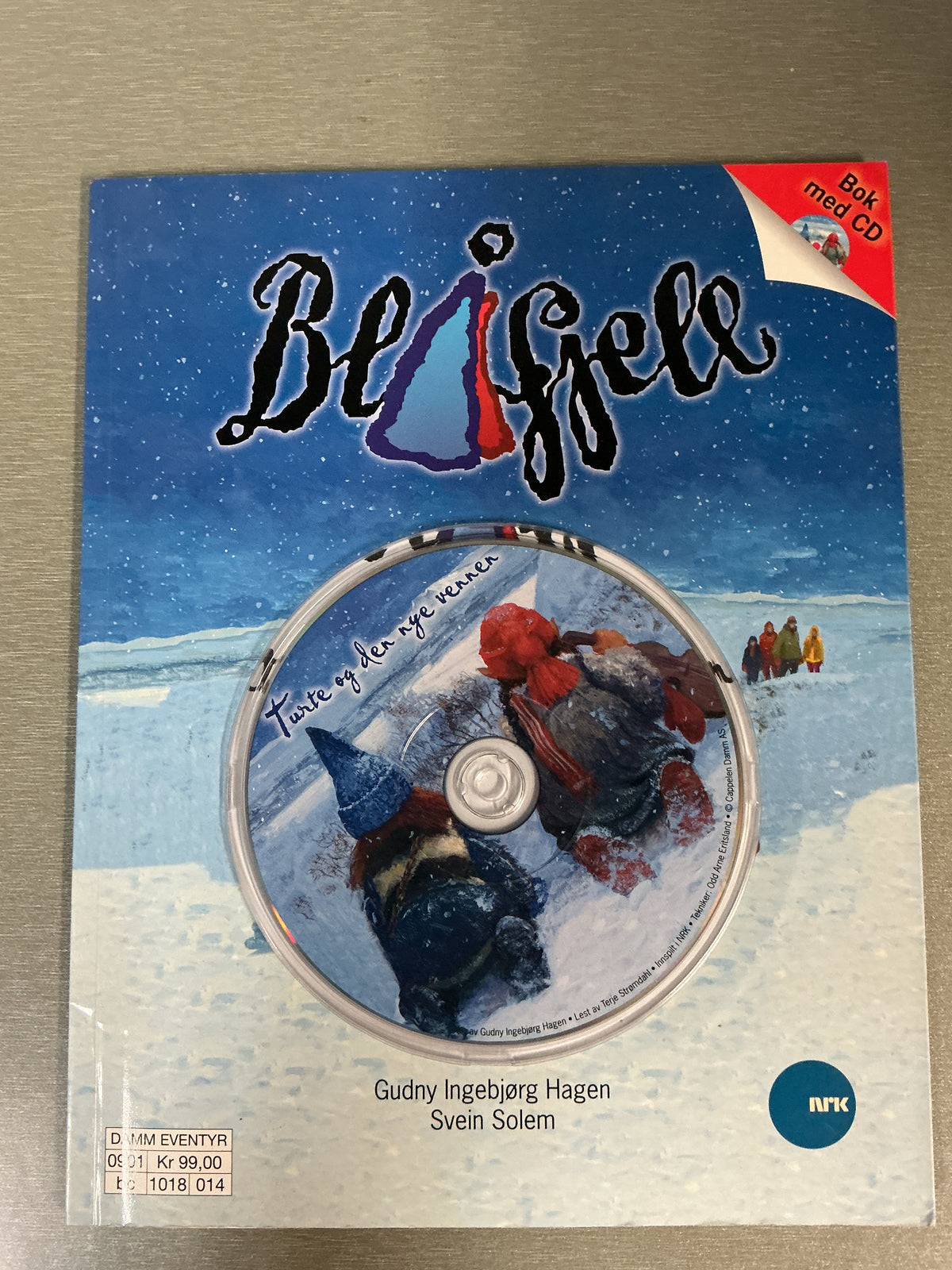 Blåfjell: Turte og den nye vennen. Med CD.
