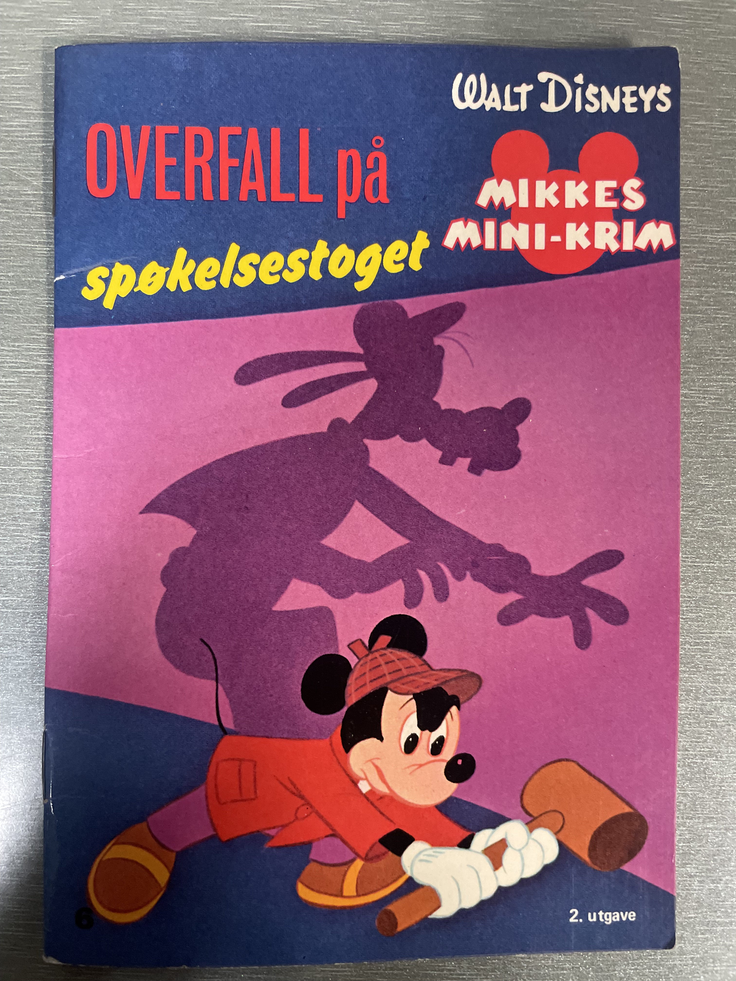 Walt Disneys Mikkes Mini-Krim Nr. 6: Overfall på spøkelsestoget