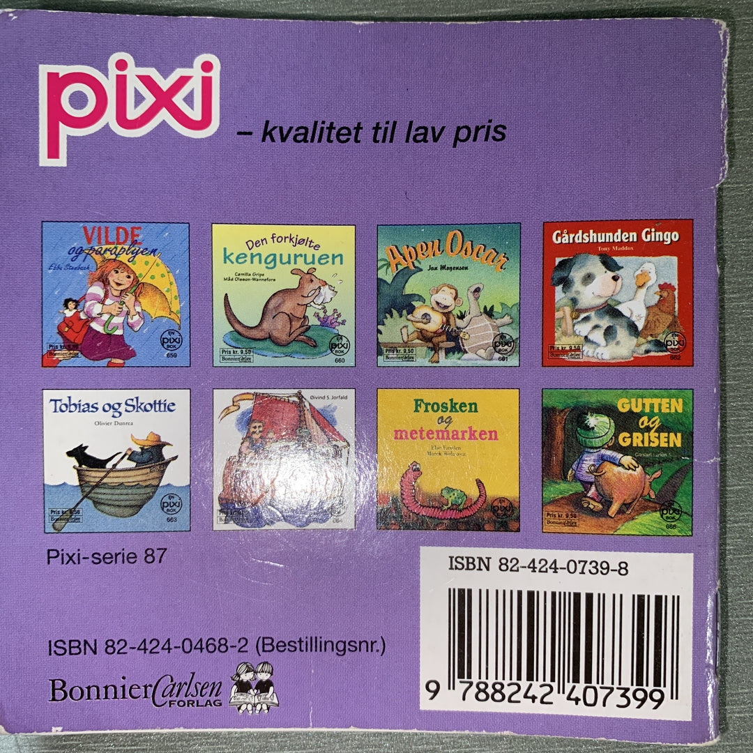 Den forkjølte kenguruen. Pixi nr. 660. Hefte.