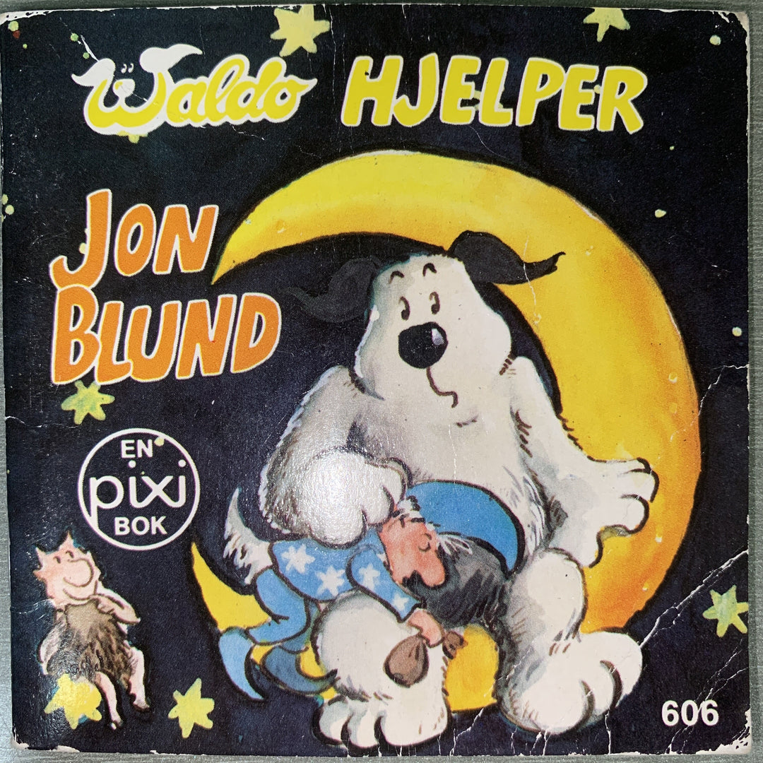 Waldo hjelper Jon Blund. Pixi nr. 606. Hefte.