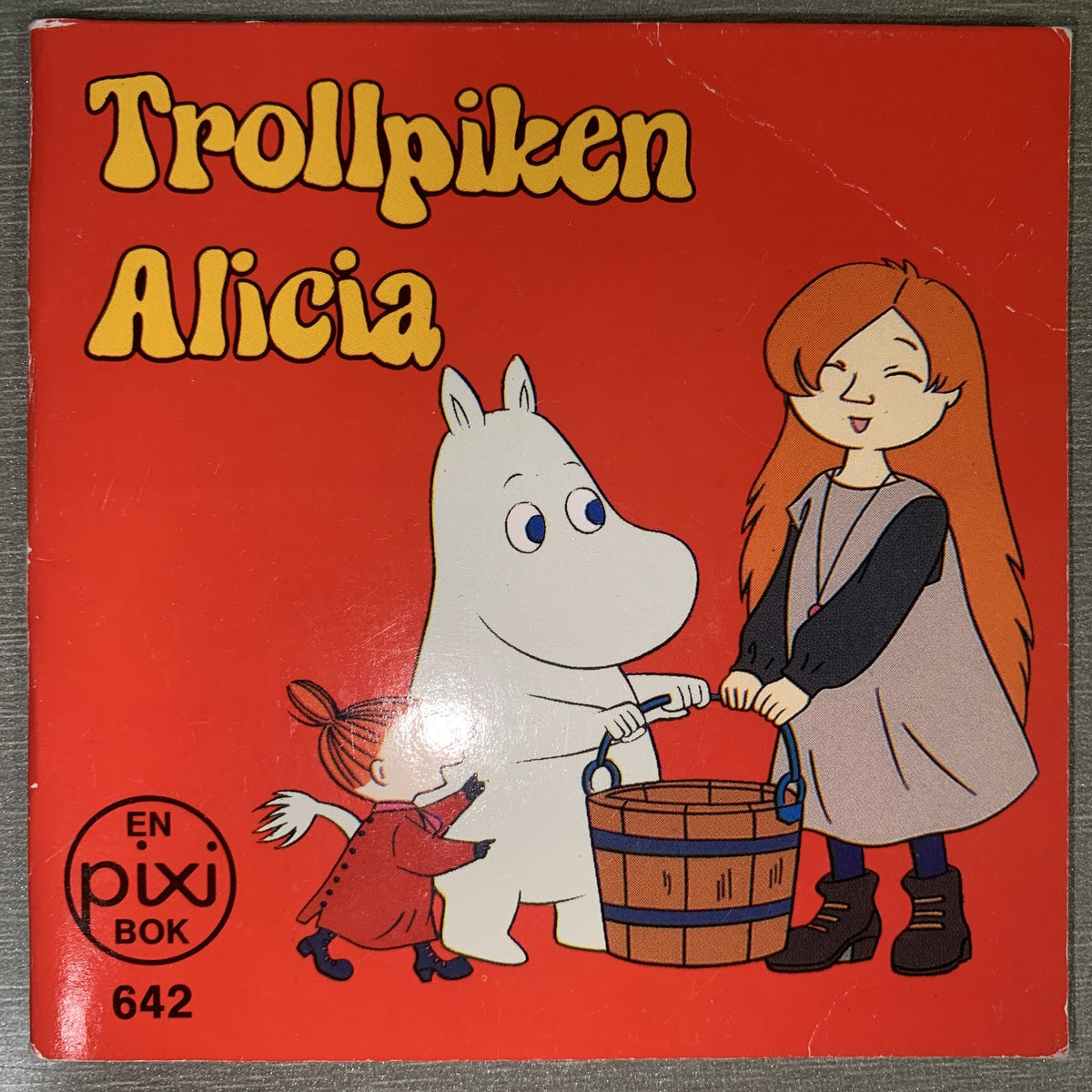 Mummitrollet – Trollpiken Alicia. Pixi nr. 642. Hefte.