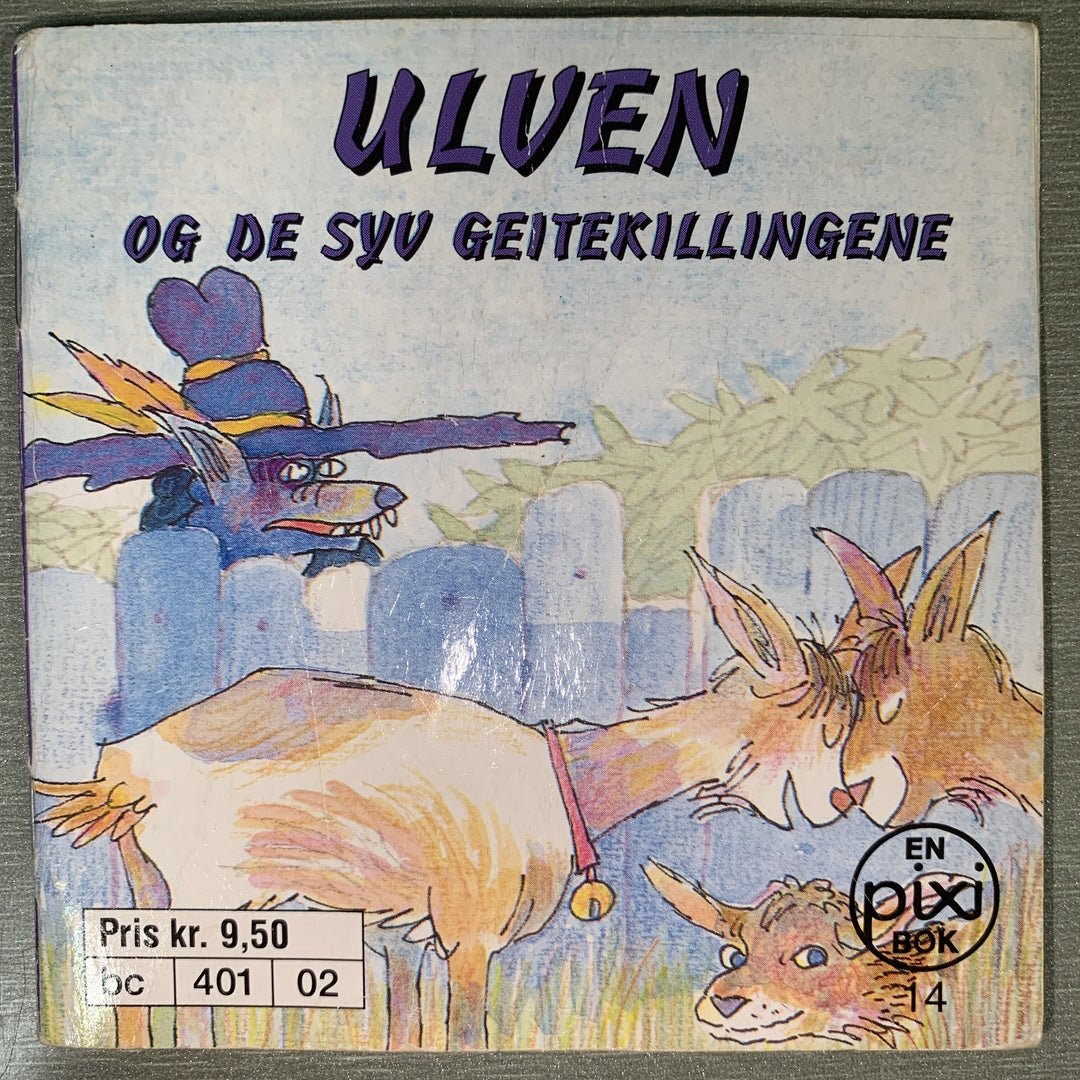Ulven og de syv geitekillingene. Pixi nr. 14. Hefte.
