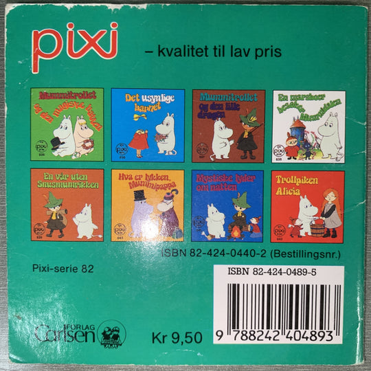 Mummitrollet – Det usynlige barnet. Pixi nr. 636. Hefte.