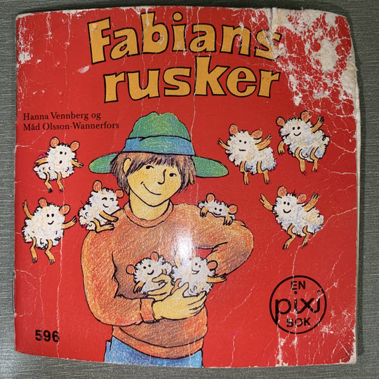 Fabians rusker. Pixi nr. 596. Hefte.