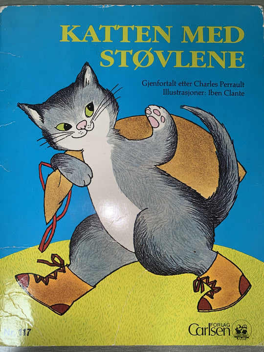 Katten med støvlene. Elle Melle nr. 117. Hefte.