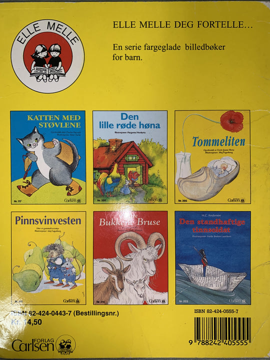 Katten med støvlene. Elle Melle nr. 117. Hefte.