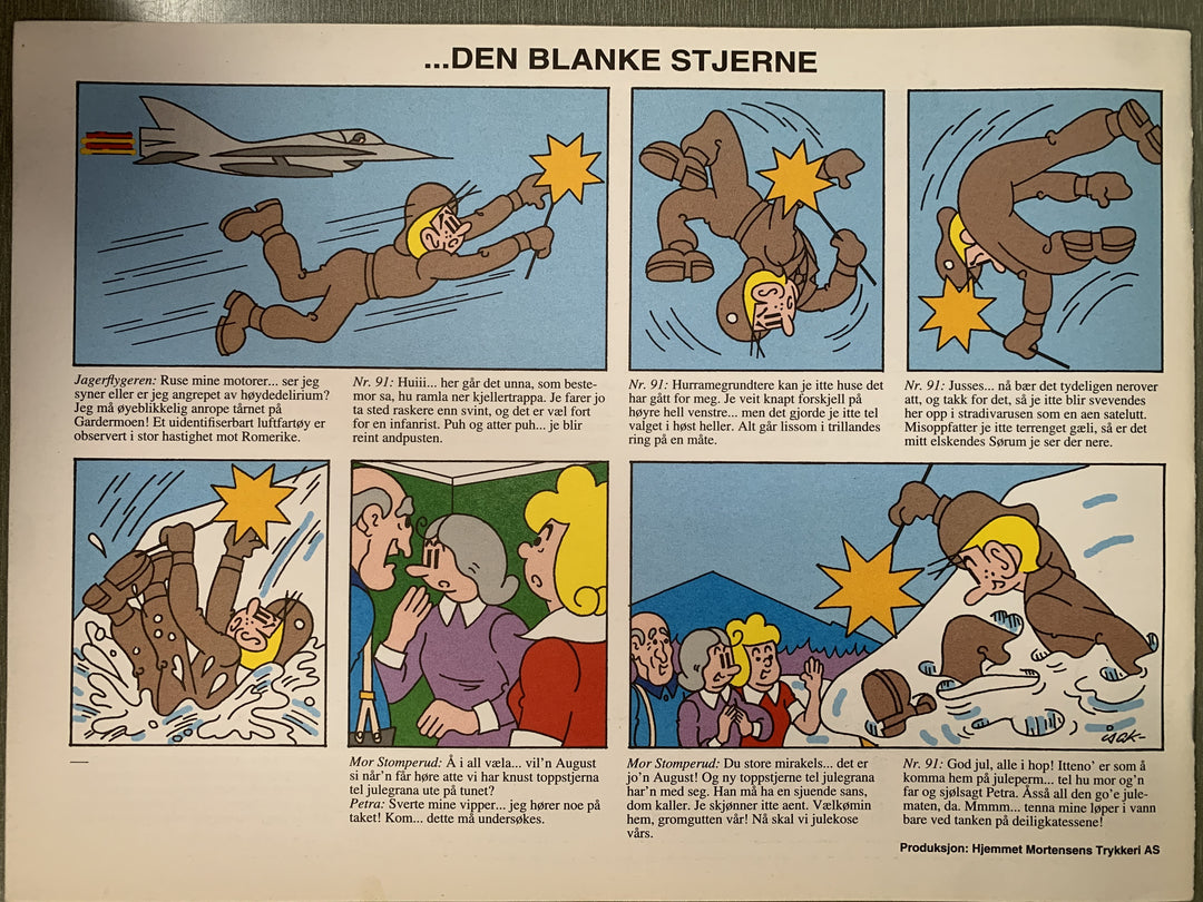 Nr. 91 Stomperud Julen 1997. Julehefte.