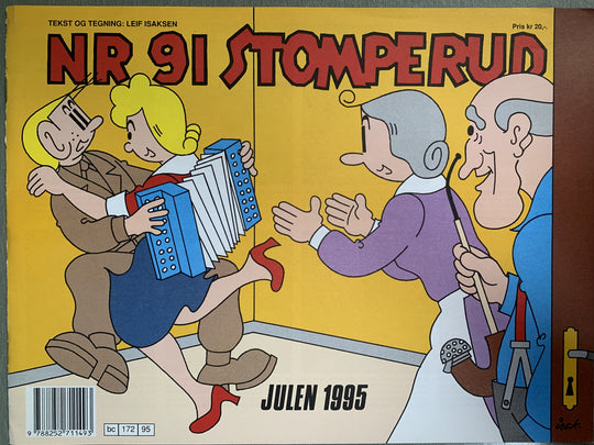 Nr. 91 Stomperud Julen 1995. Julehefte.