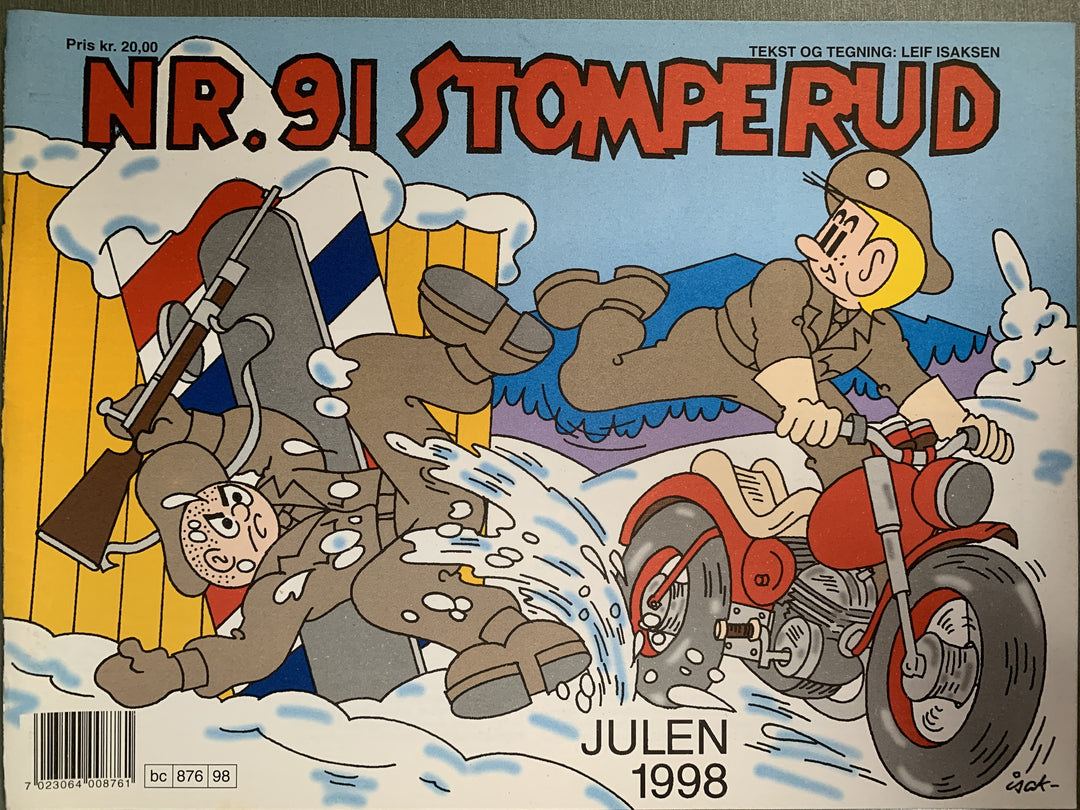 Nr. 91 Stomperud Julen 1998. Julehefte.