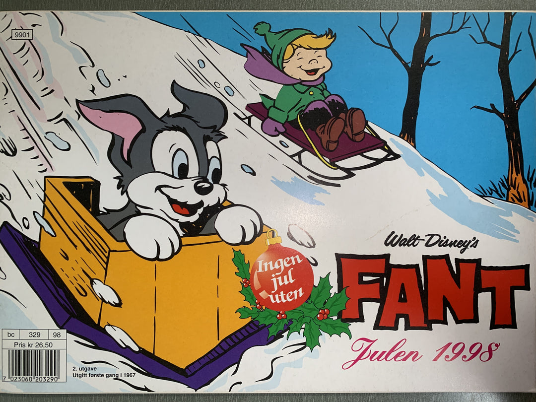 Walt Disney's Fant Julen 1998. Julehefte.