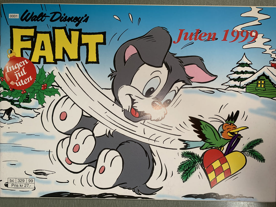 Walt Disney's Fant Julen 1999. Julehefte.