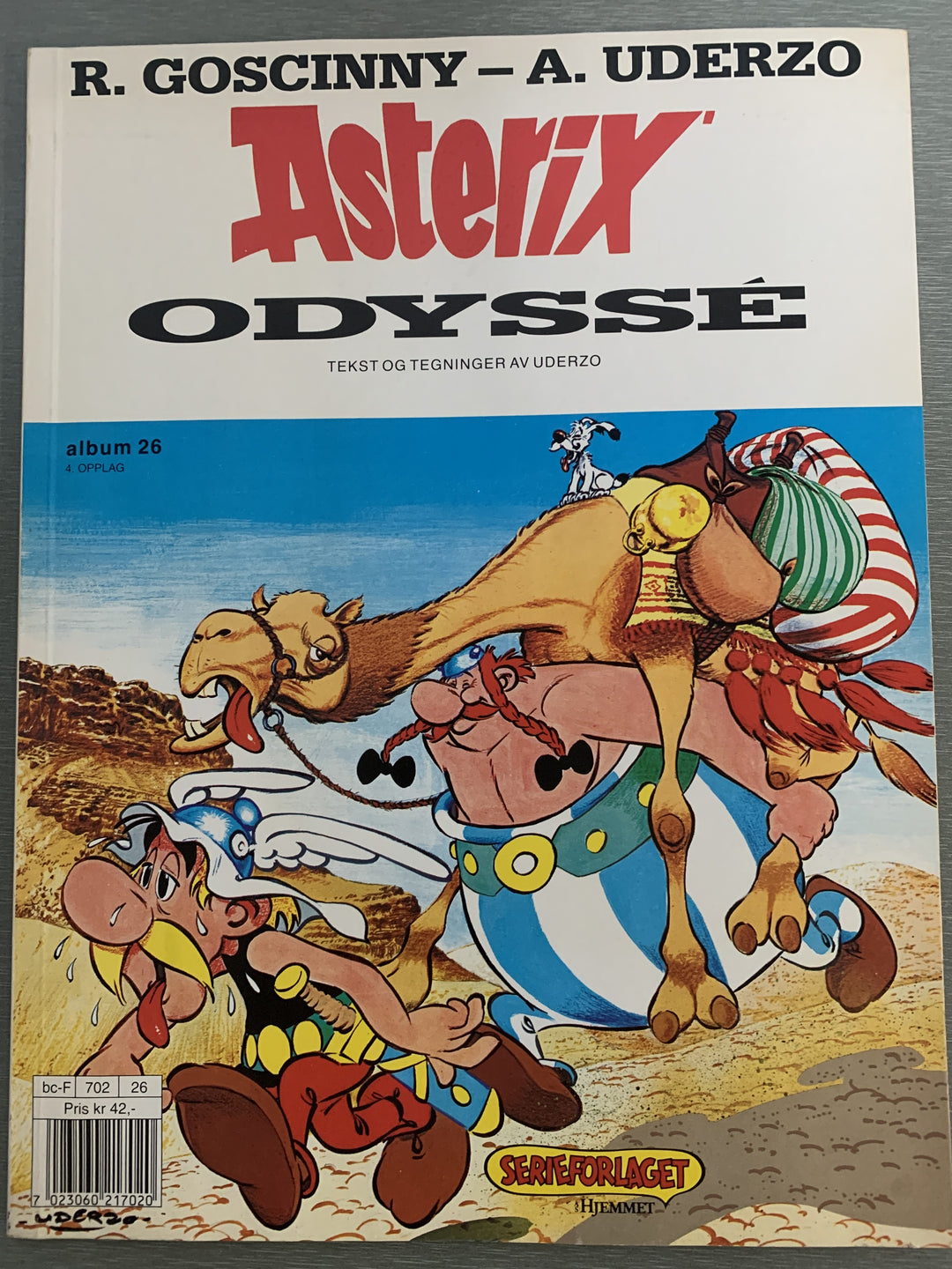 R. Goscinny og A. Uderzo. Asterix – Odyssé. Album 26. Bok.
