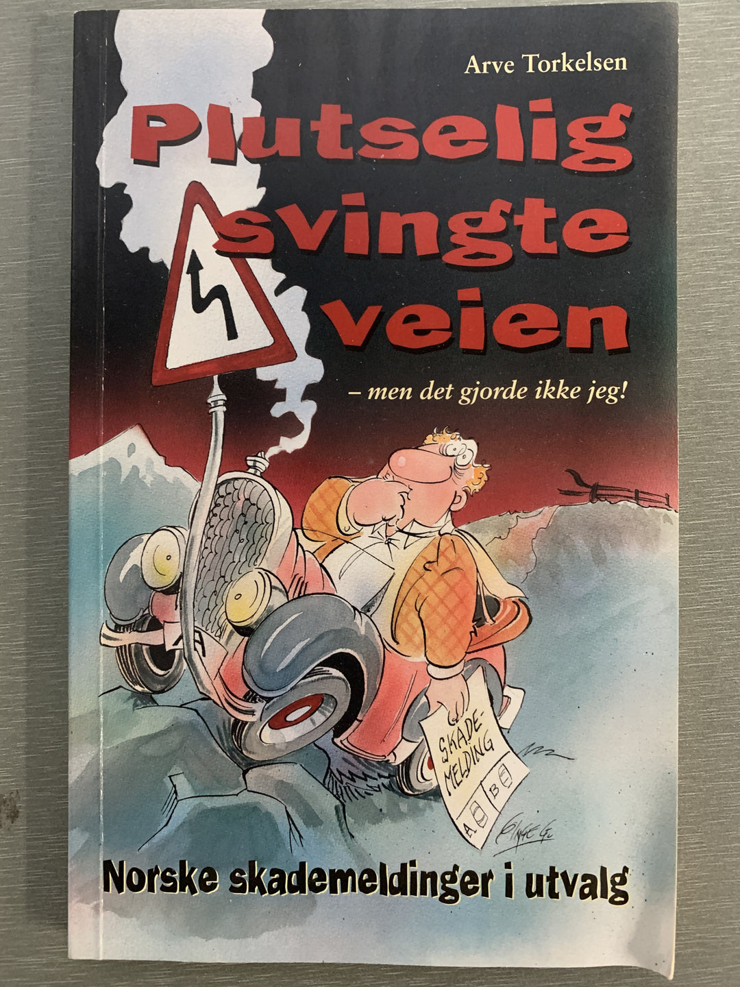 Arve Torkelsen. Plutselig svingte veien – men det gjorde ikke jeg! Bok.