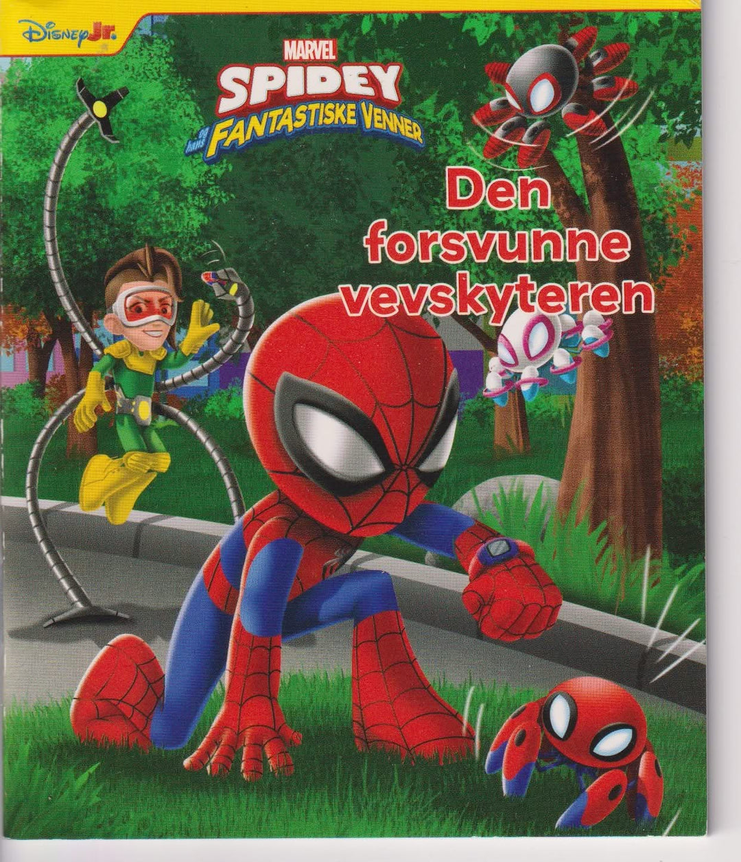 Spidey og hans fantastiske venner – Den forsvunne vevskyteren. Hefte.