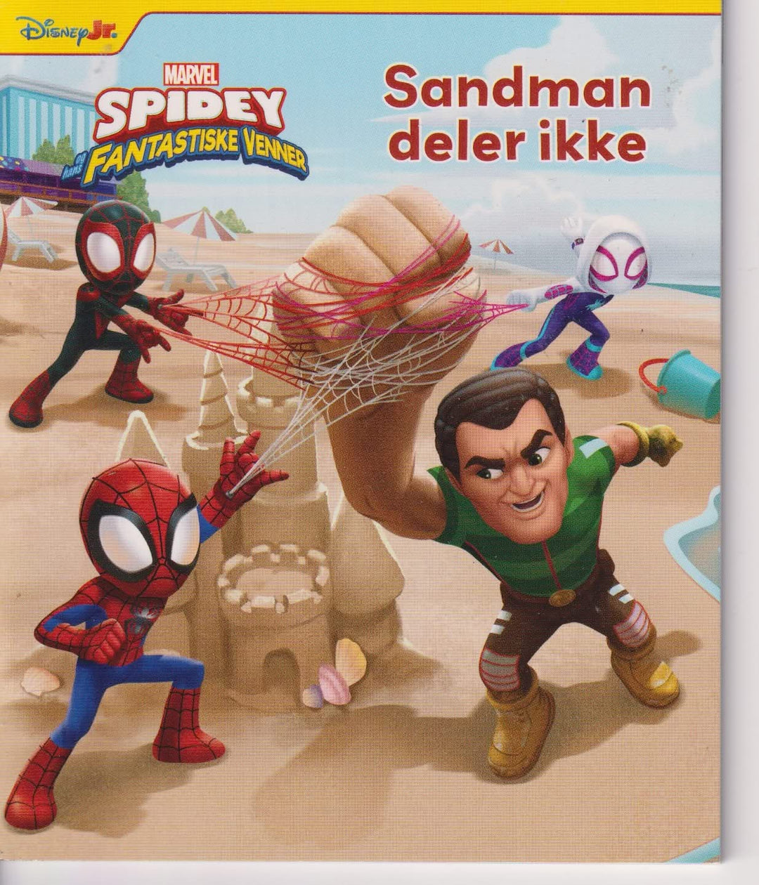 Spidey og hans fantastiske venner – Sandman deler ikke. Hefte.