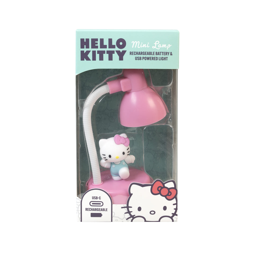 HELLO KITTY - Rechargeable Desk Mini Lamp - 15cm