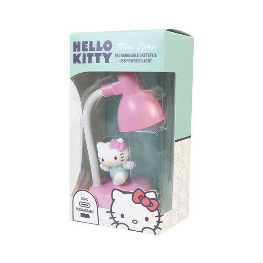 HELLO KITTY - Rechargeable Desk Mini Lamp - 15cm