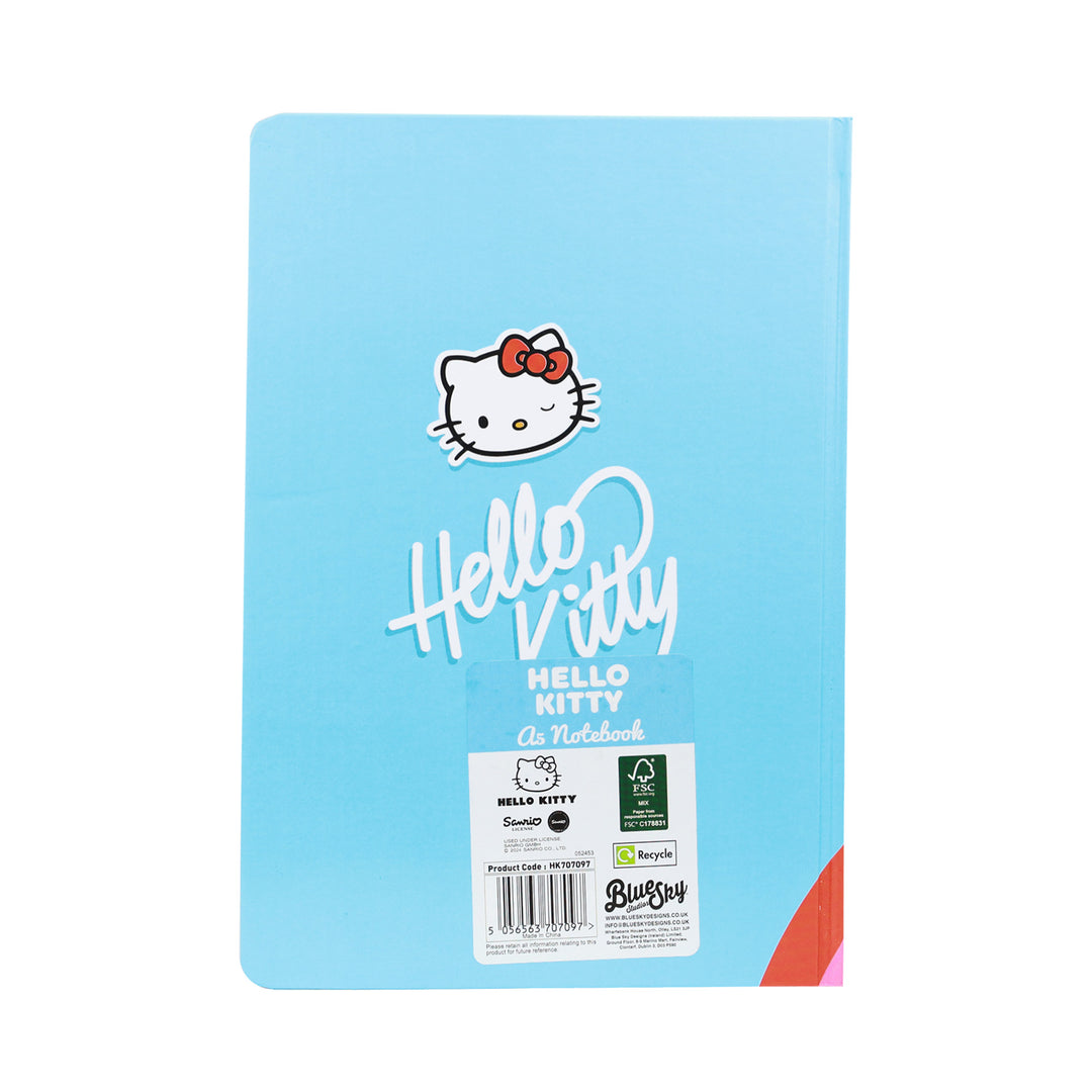 HELLO KITTY - Rainbow - A5 Notebook