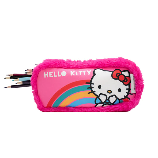 HELLO KITTY - Rainbow - Plush Rectangular Case