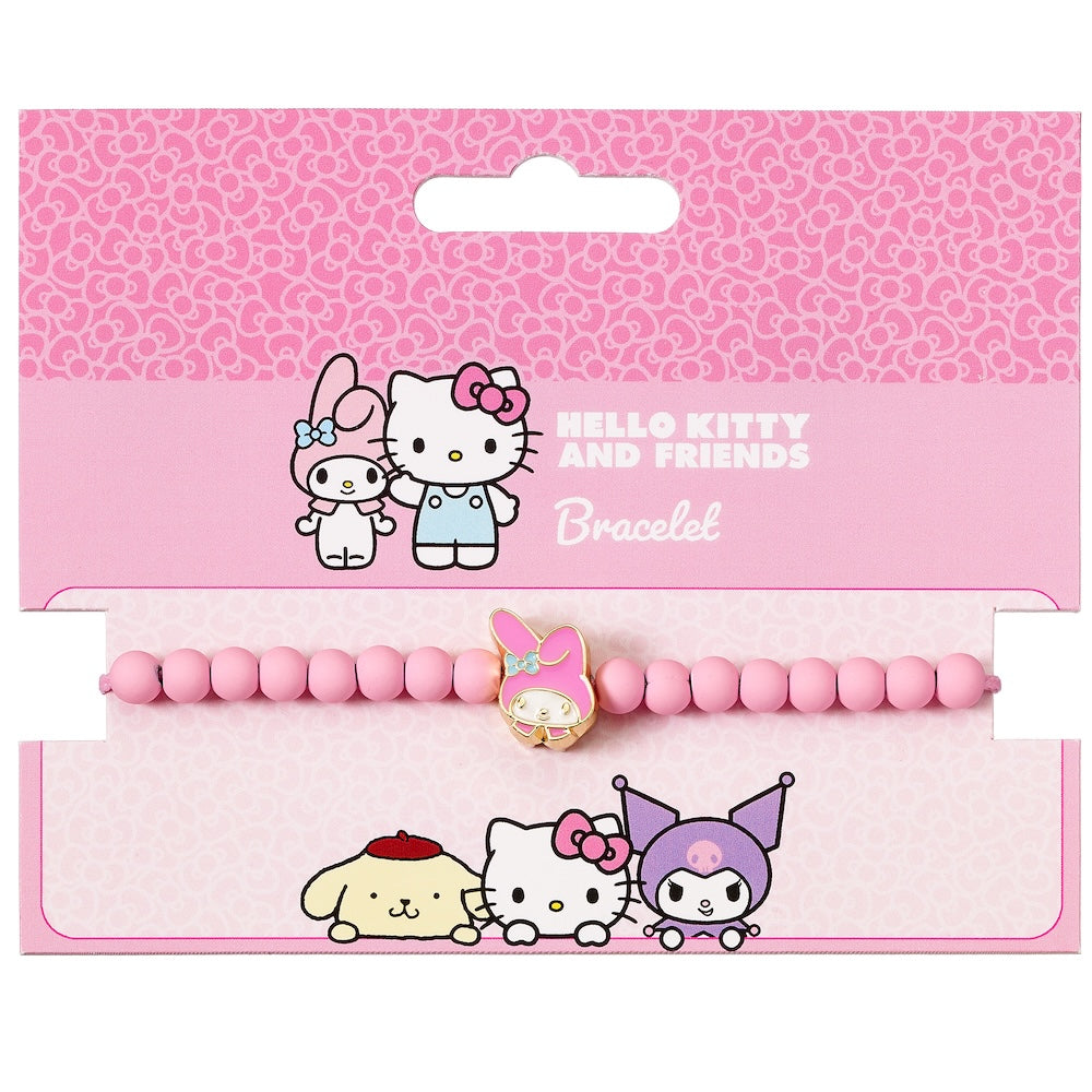 MY MELODY - Pink - Bead Bracelet