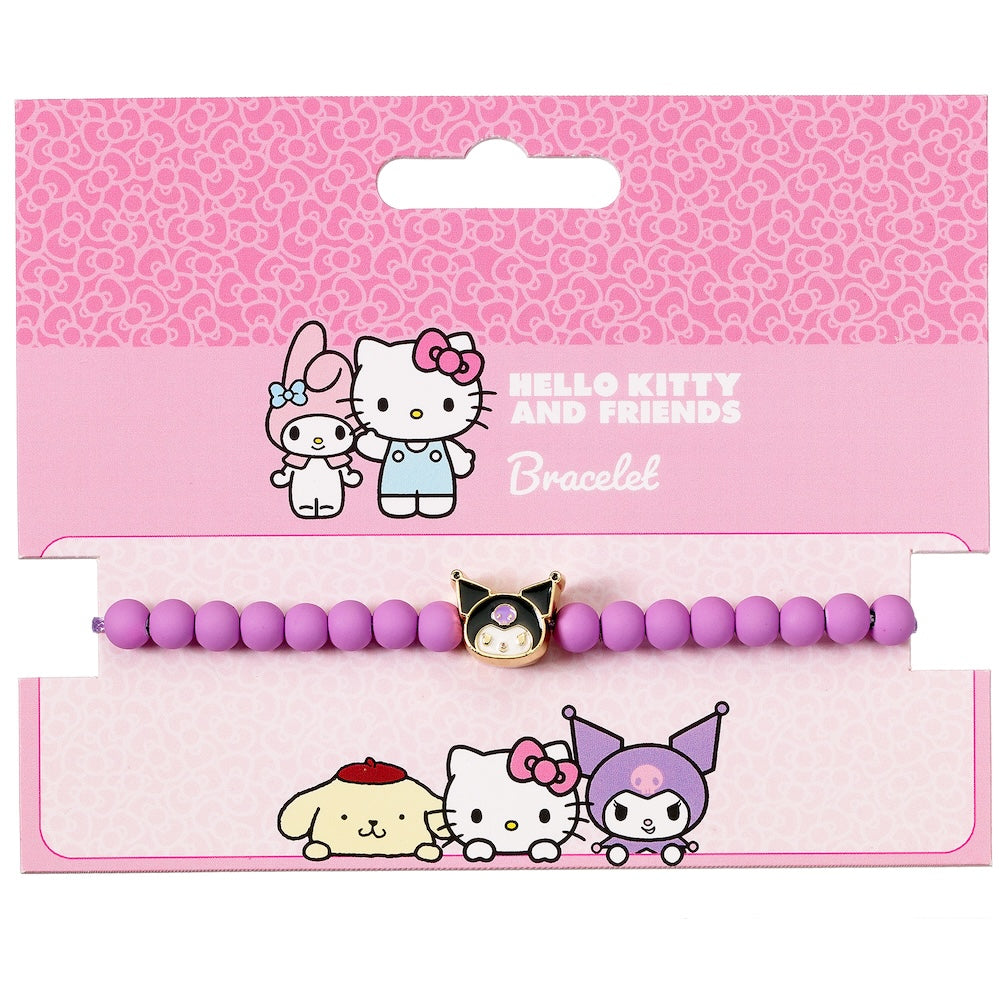 KUROMI - Purple - Bead Bracelet