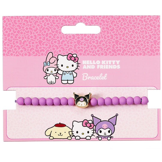 KUROMI - Purple - Bead Bracelet