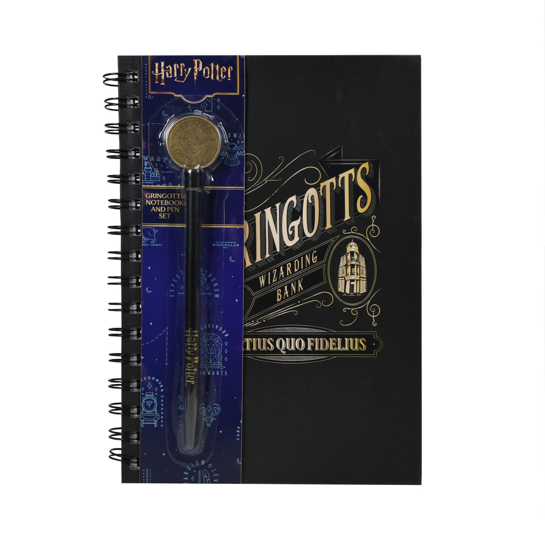 HARRY POTTER - Gringotts - A5 Premium Notebook + Pen