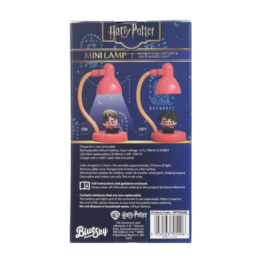 HARRY POTTER - Rechargeable Desk Mini Lamp - 15cm
