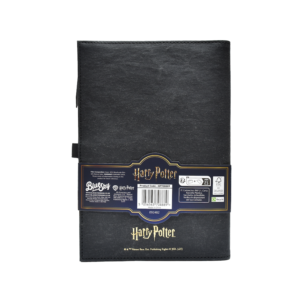 HARRY POTTER - Zip Pocket A5 Premium Notebook