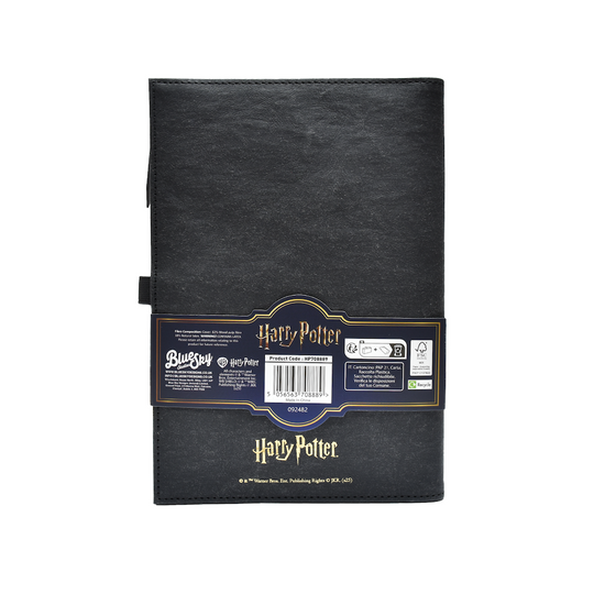 HARRY POTTER - Zip Pocket A5 Premium Notebook