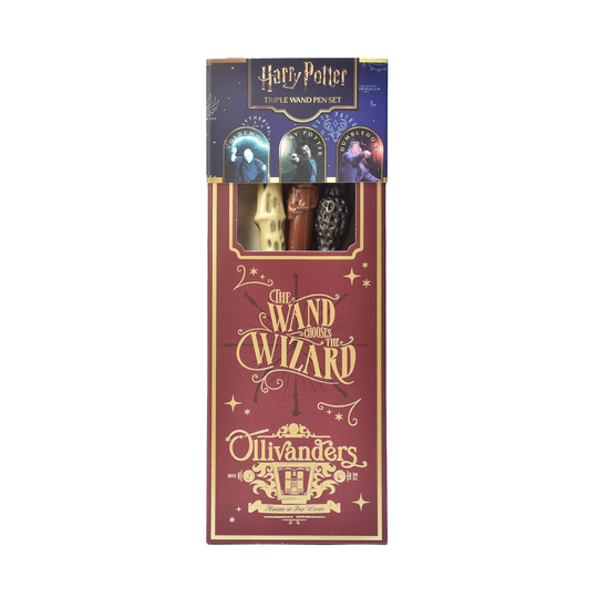 HARRY POTTER - Set of 3 Wand Pens