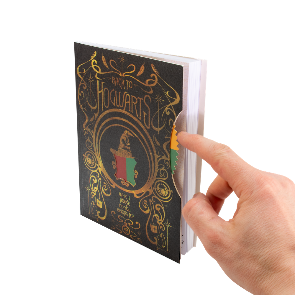 HARRY POTTER - Hoqwarts Crest - Spinner A5 Notebook