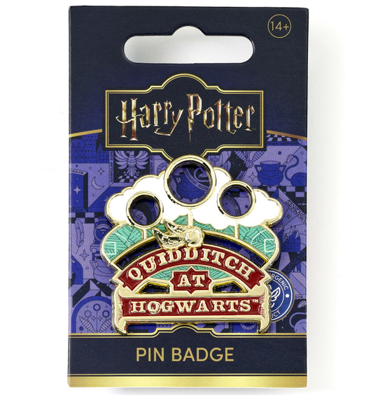 HARRY POTTER - Quidditch Game - Sliding Pin Badge