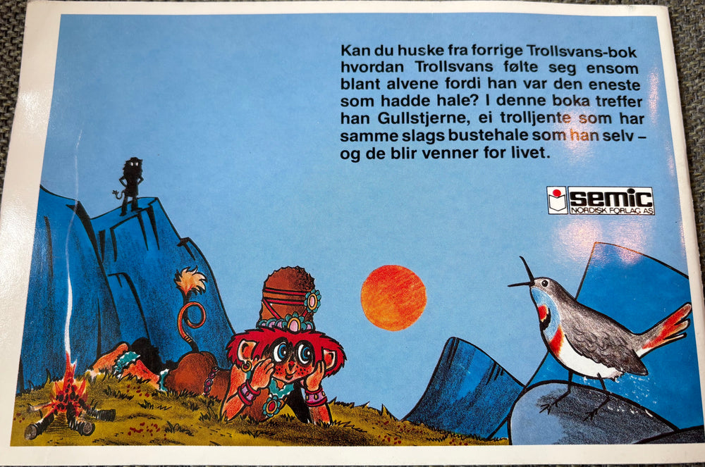 Trollsvans: Det mystiske bergtrollet. Hefte.