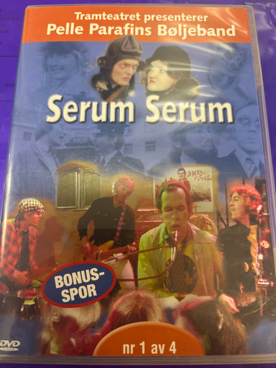 Tramteateret presenterer Pelle Parafins Bøljeband. Vol. 1. Serum Serum (NRK). DVD.