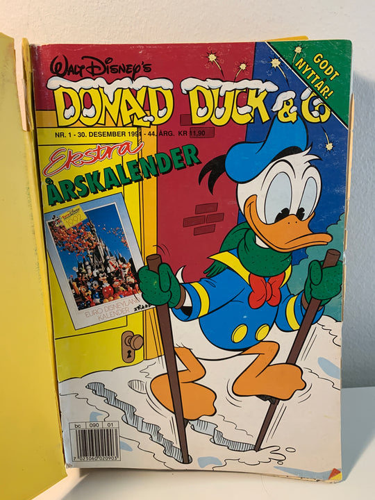 Donald Duck perm full med blader