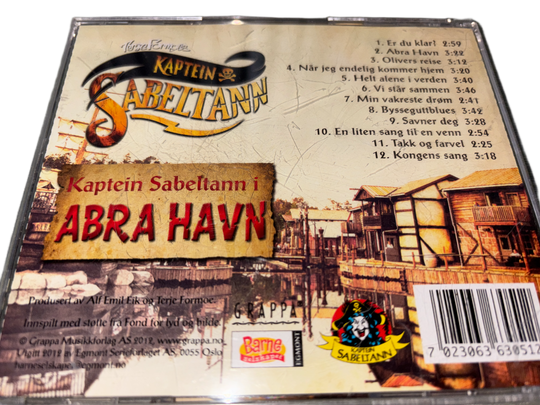 Terje Formoe – Kaptein Sabeltann i Abra Havn. CD.