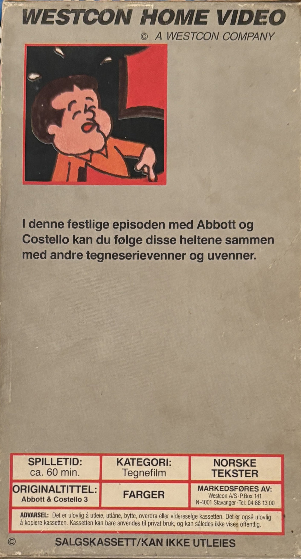 Download / Stream: Hollywood Tegnefilm festival. Vol. 3. VHS slipcase. Norwegian subtitles.