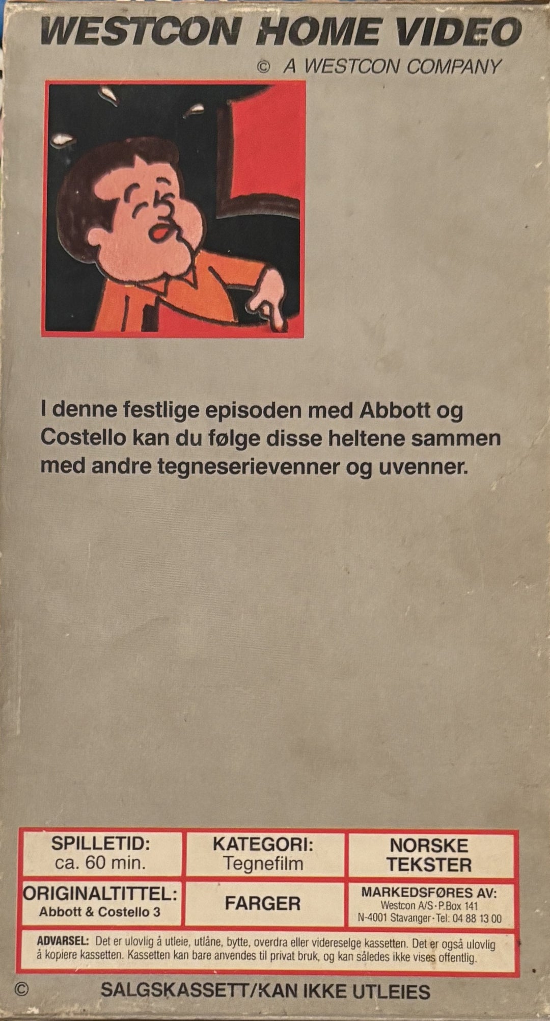 Download / Stream: Hollywood Tegnefilm festival. Vol. 3. VHS slipcase. Norwegian subtitles.