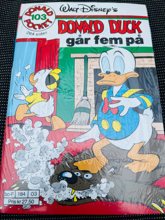 Disney´s Donald Duck Pocket. Nr. 103. Ny i plast!