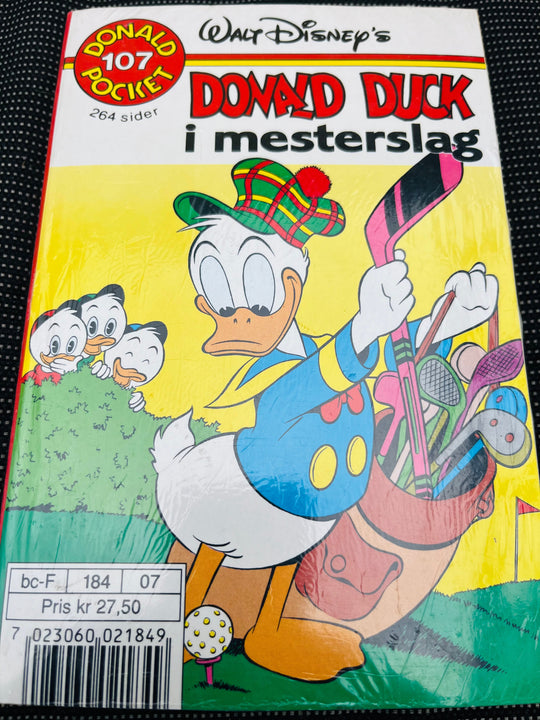 Disney´s Donald Duck Pocket. Nr. 107. Ny i plast!