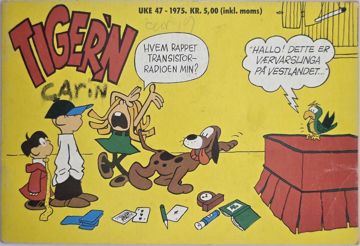 Tigern. 1975. Julehefte.
