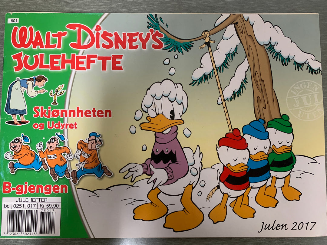 Walt Disney's Julehefte. 2017. Julehefte.