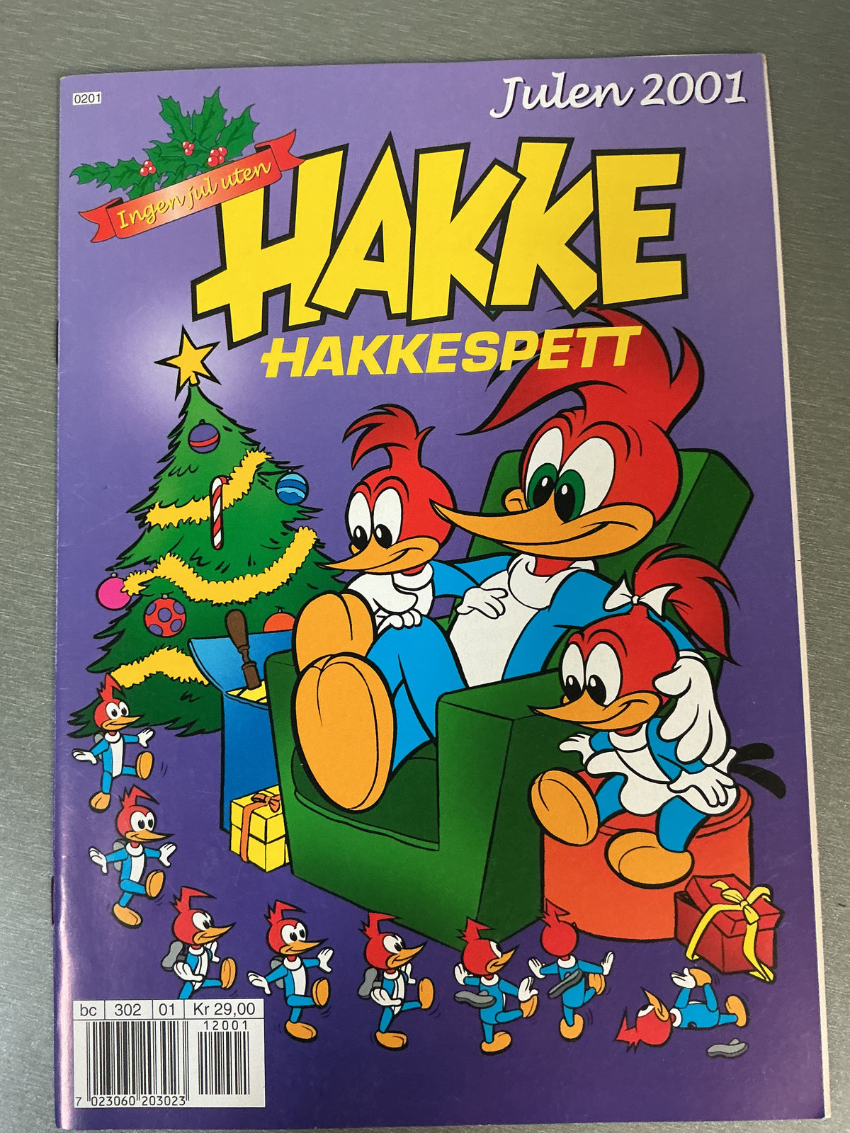 Hakke Hakkespett. 2001. Julehefte.