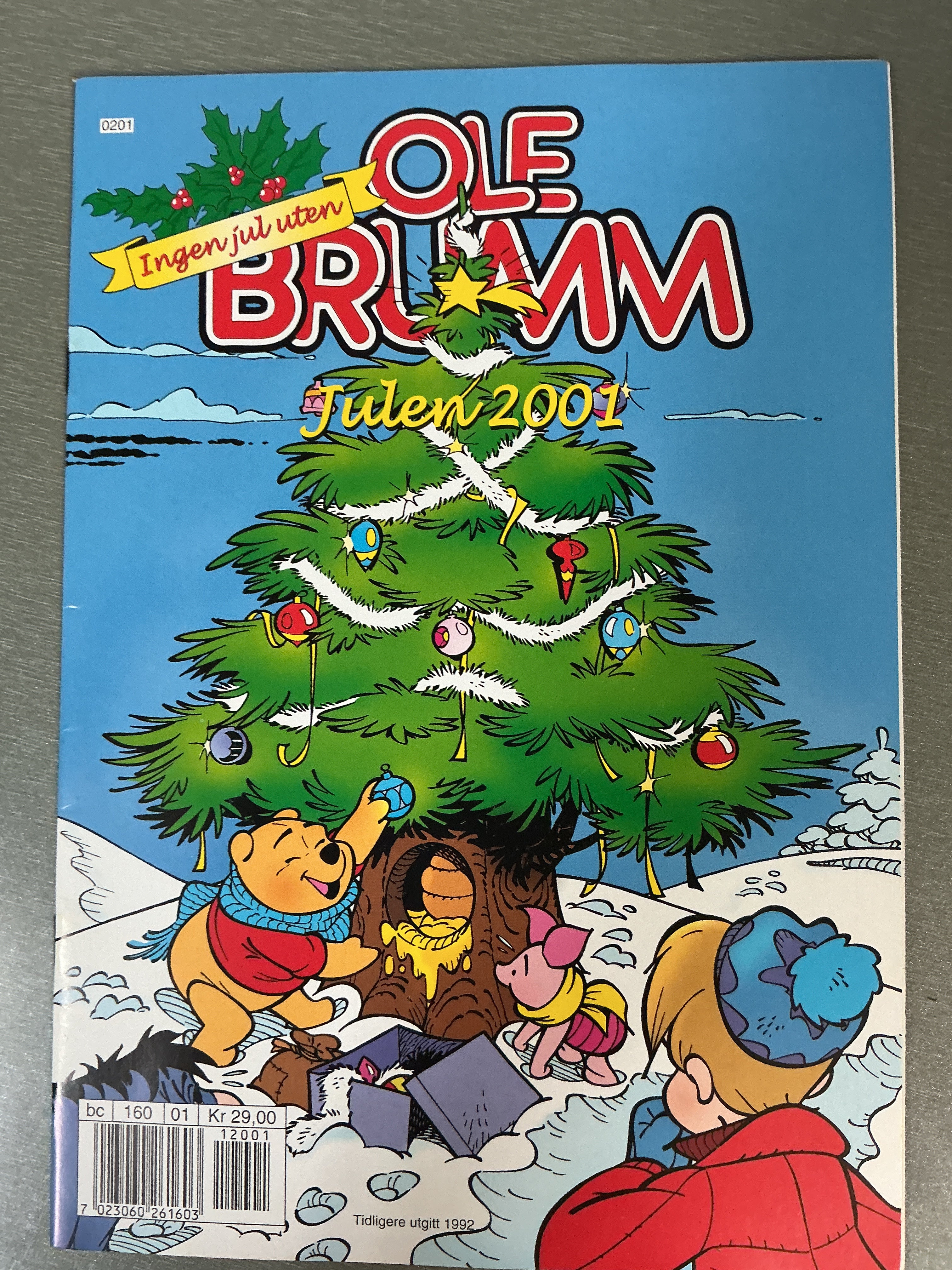 Ole Brumm. 2001. Julehefte.