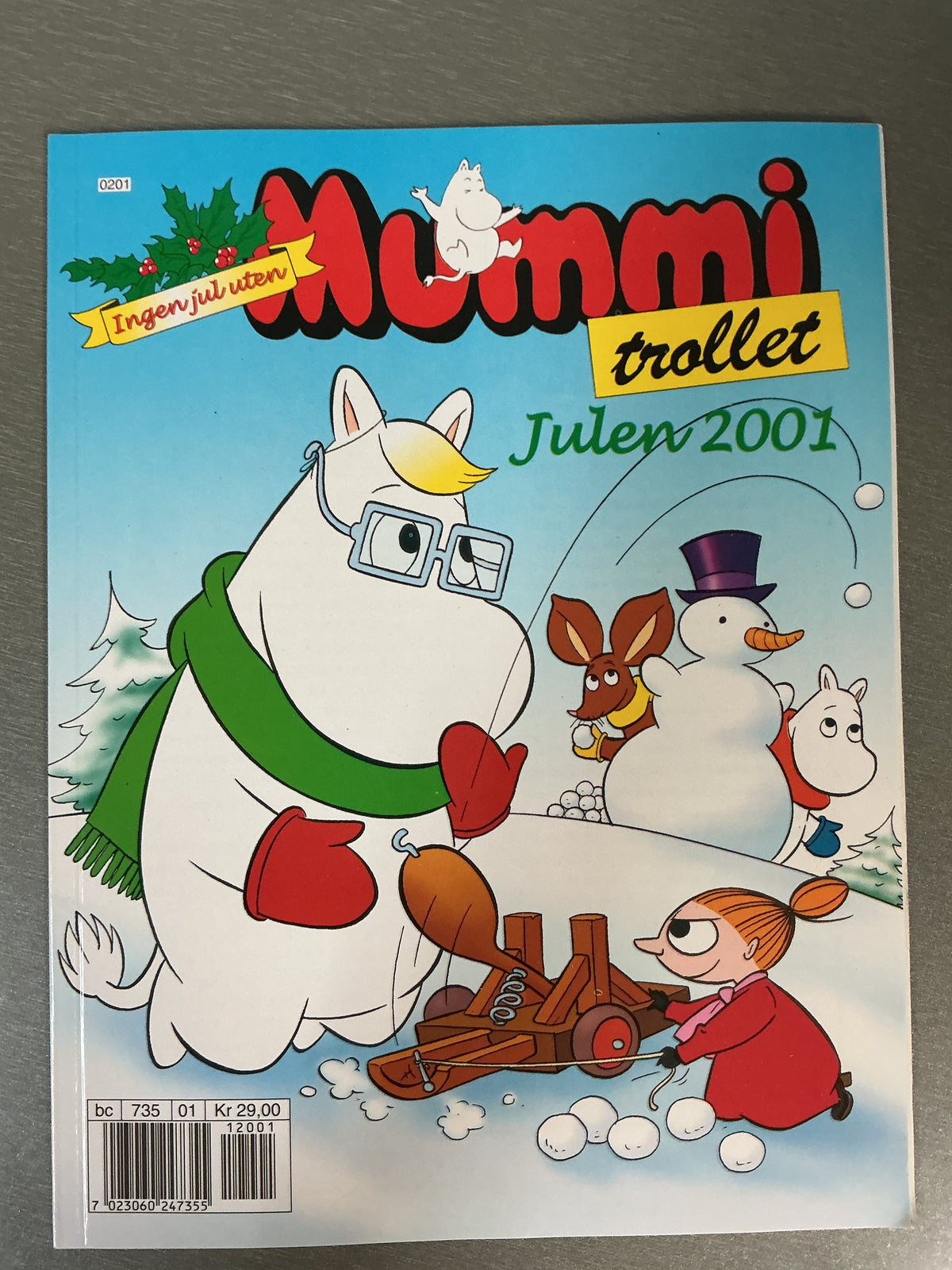 Mummitrollet. 2001. Julehefte.