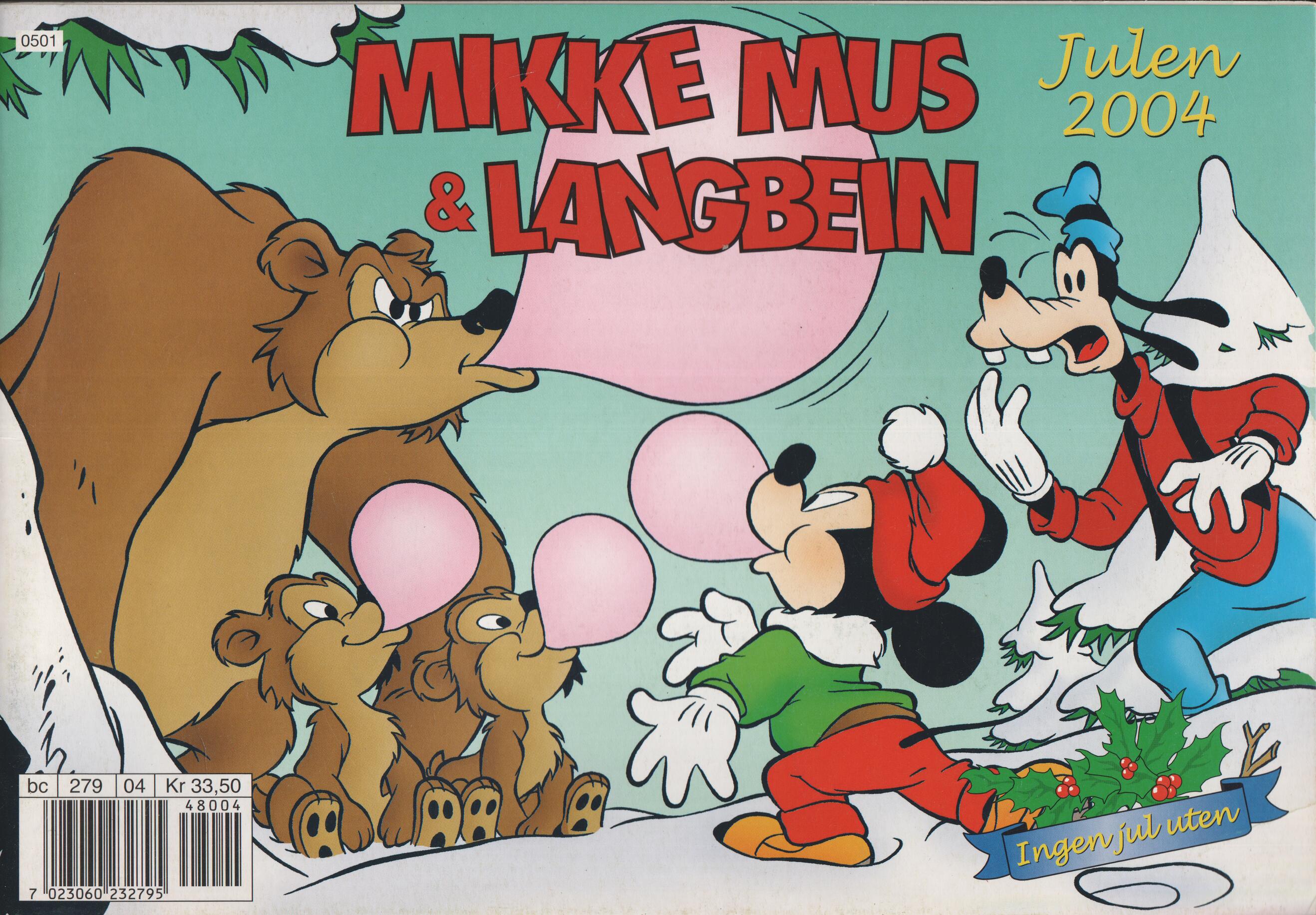 Mikke Mus & Langbein. 2004. Julehefte
